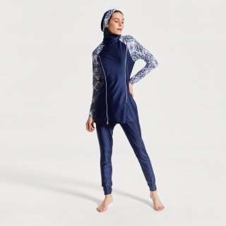 20. Max Fashion - Printed Burkini With Raglan Sleeves