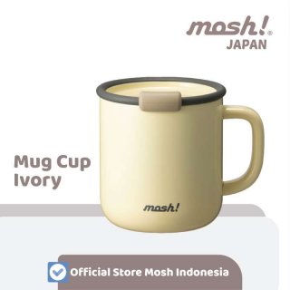 Mosh New Latte Mug Cup Ivory