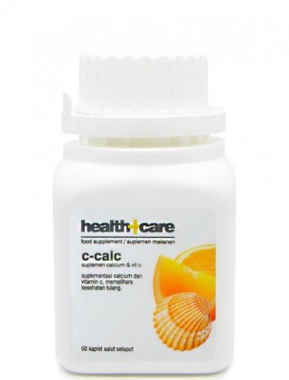 Health Care C-Calc Suplemen Calcium dan Vitamin C