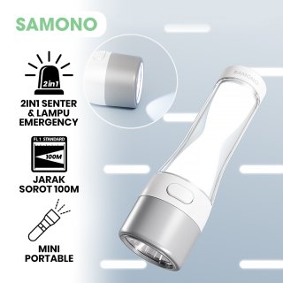 SAMONO Senter LED 2in1 