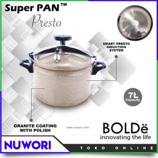 BOLDE PANCI PRESTO / SUPER PAN PRESTO 7L GRANITE COATING