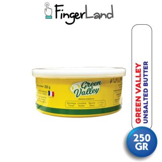 GREEN VALLEY Unsalted Butter 250 gram Mentega Tawar