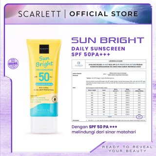 Scarlett Whitening Sunscreen Sun Bright Daily