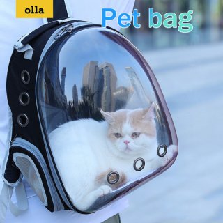 Tas Astronot Kucing Transparan