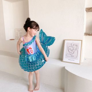 Baju Renang Anak Motif Ariel Mermaid