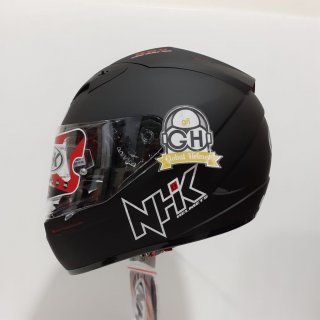 Helm NHK GP1000 BLACK DOFF FULL FACE