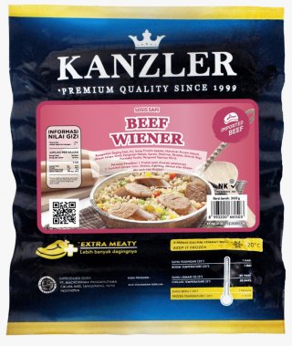 Kanzler Beef Wiener 360g