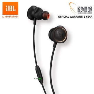 JBL Quantum 50 Wired In-Ear Gaming Headset with volume slider and mic mute