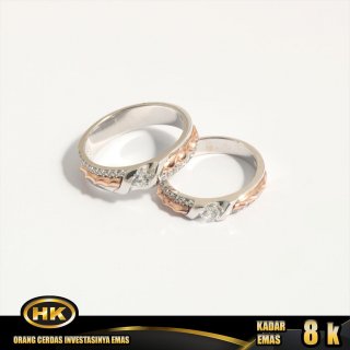 HK Mustika Gold - Cincin Emas 8K - Wedding 11