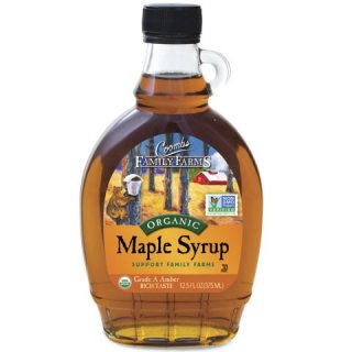 Organic Maple Syrup Grade A Amber Color Rich Taste Sirup Maple Coombs 236 ml