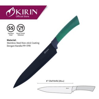 Kirin Stainless Steel Chef Knife 8”