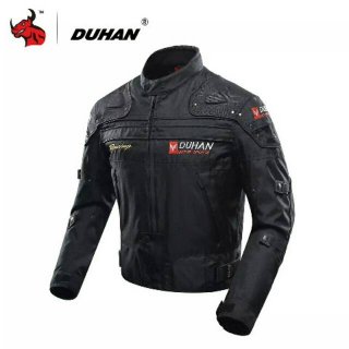 18. Duhan Motorcycle Leather Jacket, Miliki Bahan Waterproof