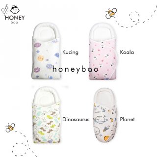 14. Honey Boo - Sleeping Bag Baby, Kantong Tidur yang Lembut dan Nyaman
