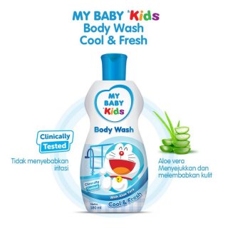 25. My Baby Kids Body Wash Cool & Fresh, Sabun yang Membuat Tubuh Anak Lembap dan Harum
