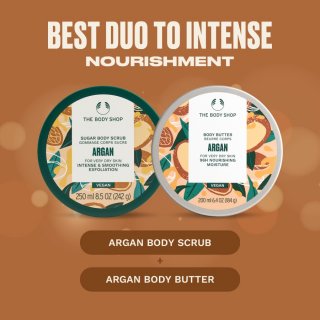 The Body Shop New Argan Body Butter 200Ml