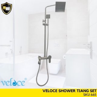 Veloce Shower Tiang Set Komplit 