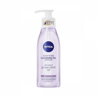NIVEA Soothing and Hydrating Cleansing Oil With Grapeseed Oil