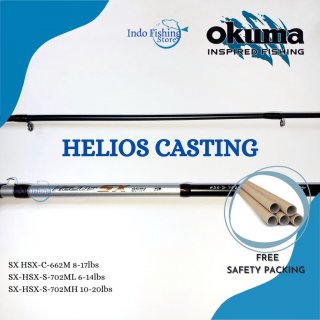 20. Okuma Helios SX, Terbuat dari Karbon C-40X