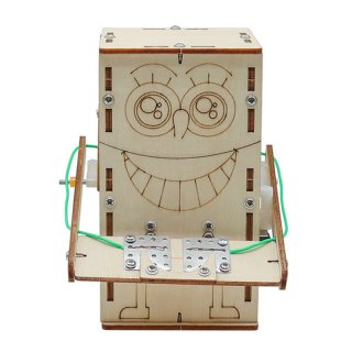 18. DIY Coin Swallowing Robot Piggy Bank, Mainan Edukatif Ramah Lingkungan