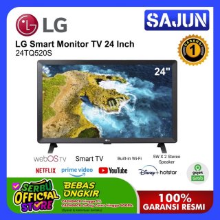 LG Smart Monitor TV 24TQ520S-PT 23.6'' HD LED WebOS WIFI HDMI USB
