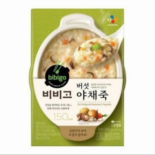 25. Bibigo Mushroom & Vegetable Porridge, Mudah untuk Dibuat dan Praktis