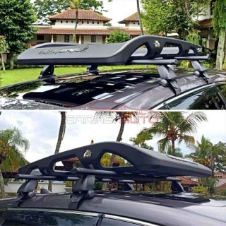 Roof Rack Bagasi Atas Mobil RoofRack Rail Barang Rhino Model Hummer