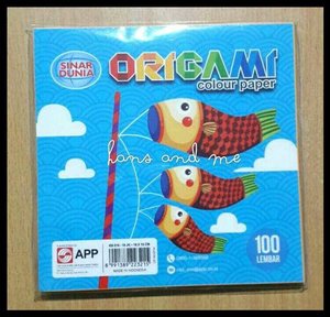 Kertas Lipat Polos 16x16 Origami