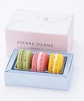 【ピエール・エルメ・パリ】 マカロン3個セット