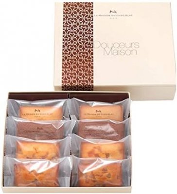 メゾンデュショコラ La Maison du Chocolat フィナンシェ 1箱（8個入り） フィナンシエ ギフト 贈り物 ご進物