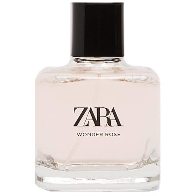 zara metallic flower perfume