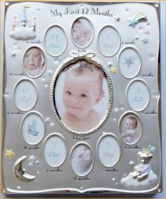 出産祝いのプレゼントに人気の写真立て12選 手形足形付き 12ヶ月用などもおすすめ ベストプレゼントガイド