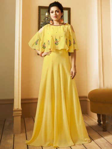 Buy Green Dresses  Gowns for Women by AHALYAA Online  Ajiocom