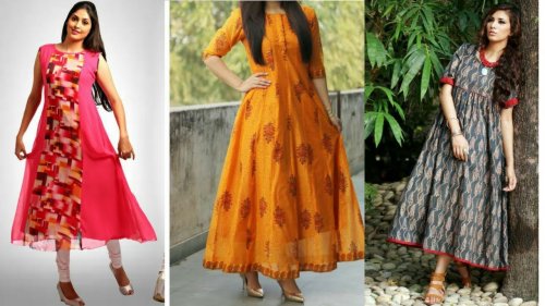 umbrella cut designer kurti