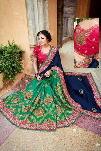 12 Handpicked Sarees For Weddings To Look Your Best Plus Get The Lowdown On Trending Blouse Designs In 19