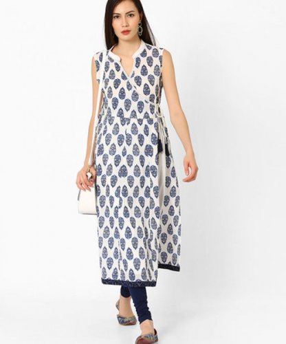 anarkali kurti neck design