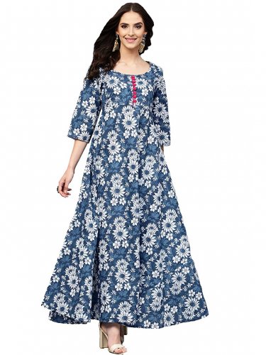 long frock kurti design