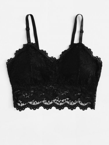 fancy bralette crop top