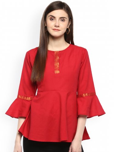 short kurtis in myntra