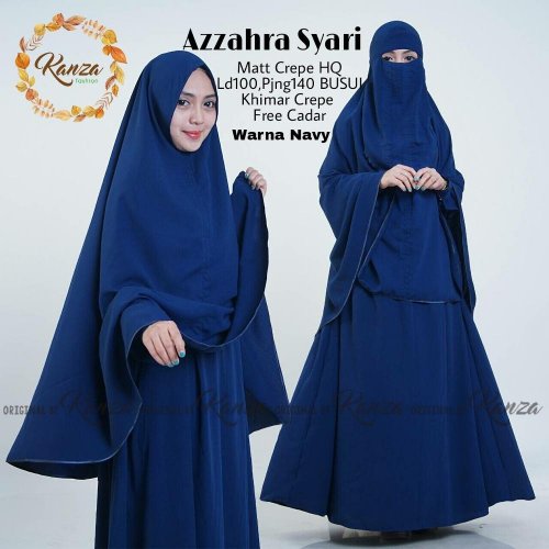 Hijab Warna Navy