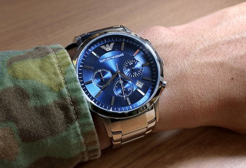 【新品未使用】エンポリオアルマーニ紳士腕時計
