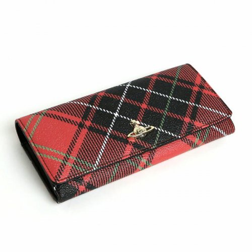 TotoショップVivienneWestwood 長財布 柄 チェック レア 折り財布 - 長財布