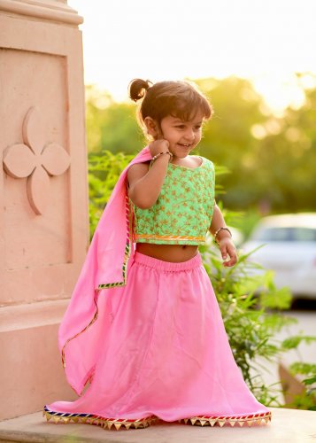 baby girl chaniya choli design