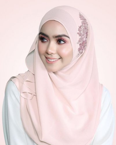  Jilbab  Pashmina  Warna Silver  Hijab Converse