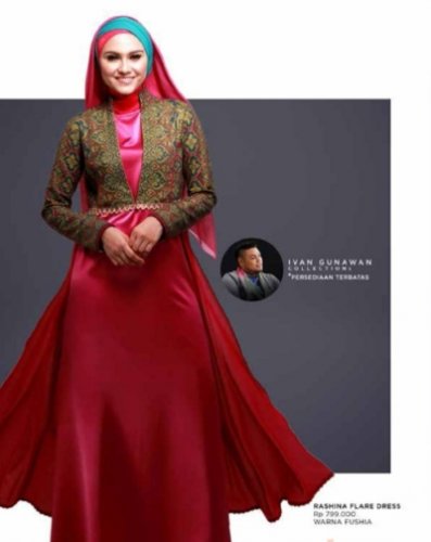 9 Desain Baju Muslim Ivan Gunawan Yang Indah Dan Bergaya