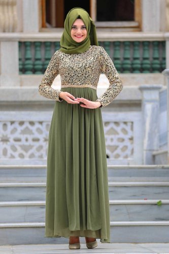 Model Baju Gamis Katun Terbaru 2019 Wanita Berhijab