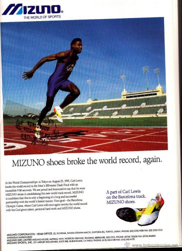 Carl discount lewis mizuno