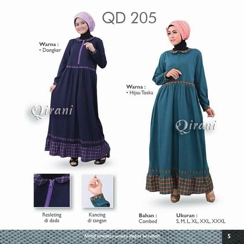 9 Rekomendasi Baju Muslim Qirani Terbaru Untuk Anda Wanita Muslimah