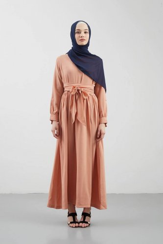 9 Model Baju Gamis 2018 Terbaru Yang Bakal Bikin Penampilan Muslimah