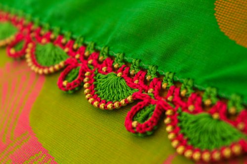 Latest Saree Kuchu/Tassels Collection // Silk Saree Pallu Knots Designs  //ambati kalpana - YouTube