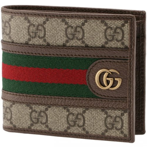 大阪セール GUCCI グッチ 二つ折り財布 アウトレット購入 正規品 ユニ